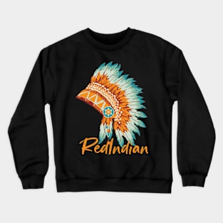 Indian hat Crewneck Sweatshirt